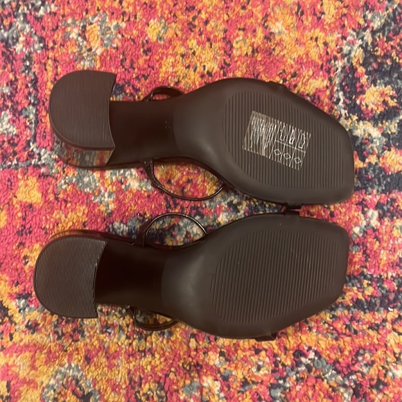 Divided Black Strappy Sandals from H&M; US SIZE 4 EUR 35 - Picture 4 of 5